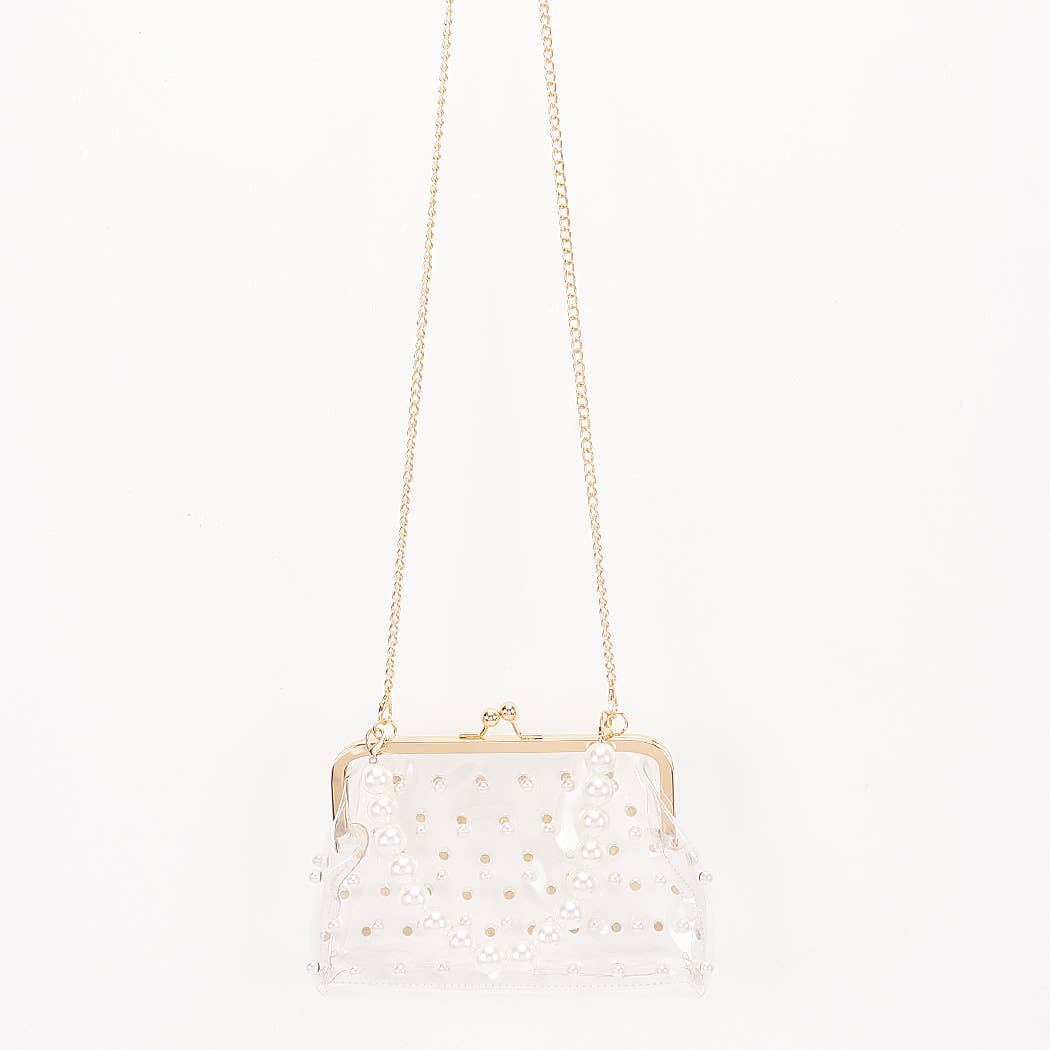 Genevieve Mini Clear Purse Clutch