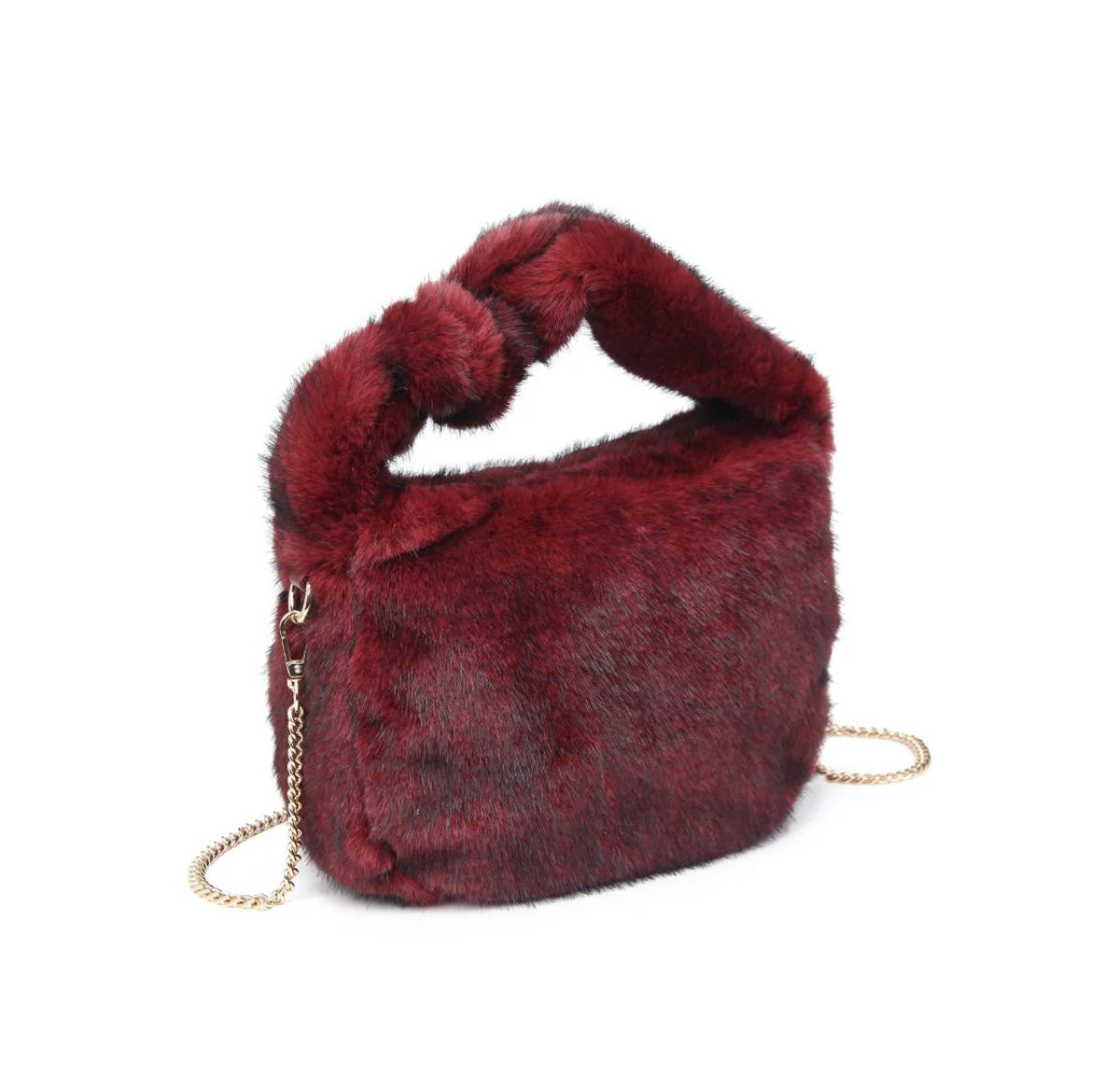 Michelle Faux Fur Crossbody