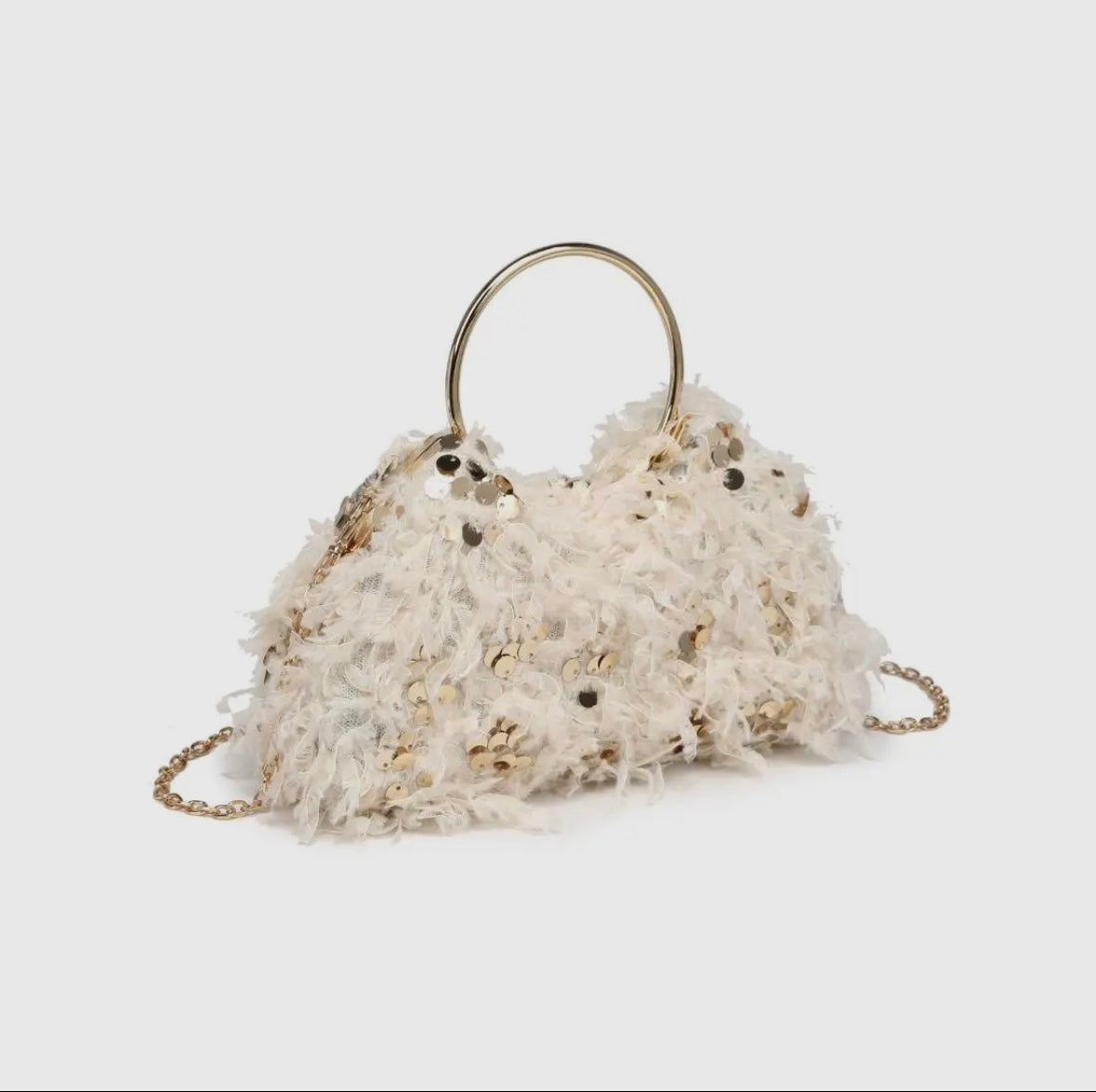 Courtney Textured Evening Bag