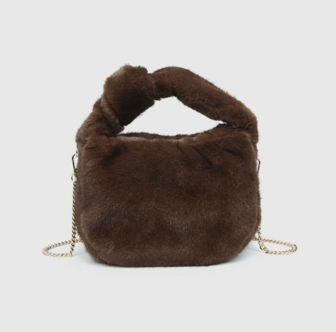 Michelle Faux Fur Crossbody