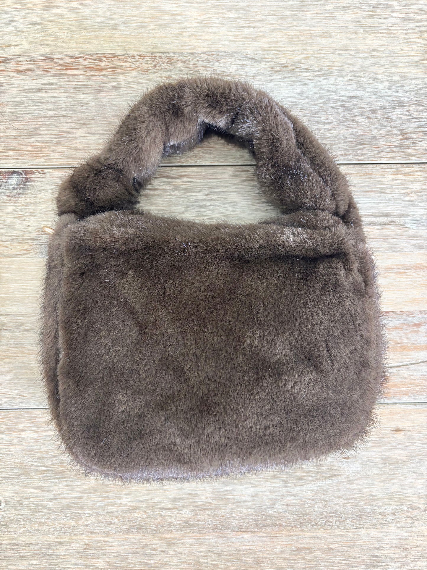 Michelle Faux Fur Crossbody