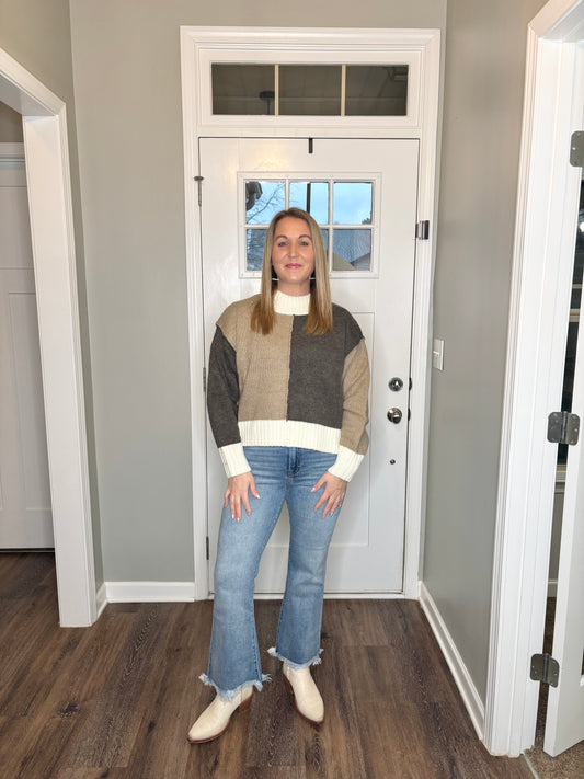 Mountain Ash Colorblock Sweater