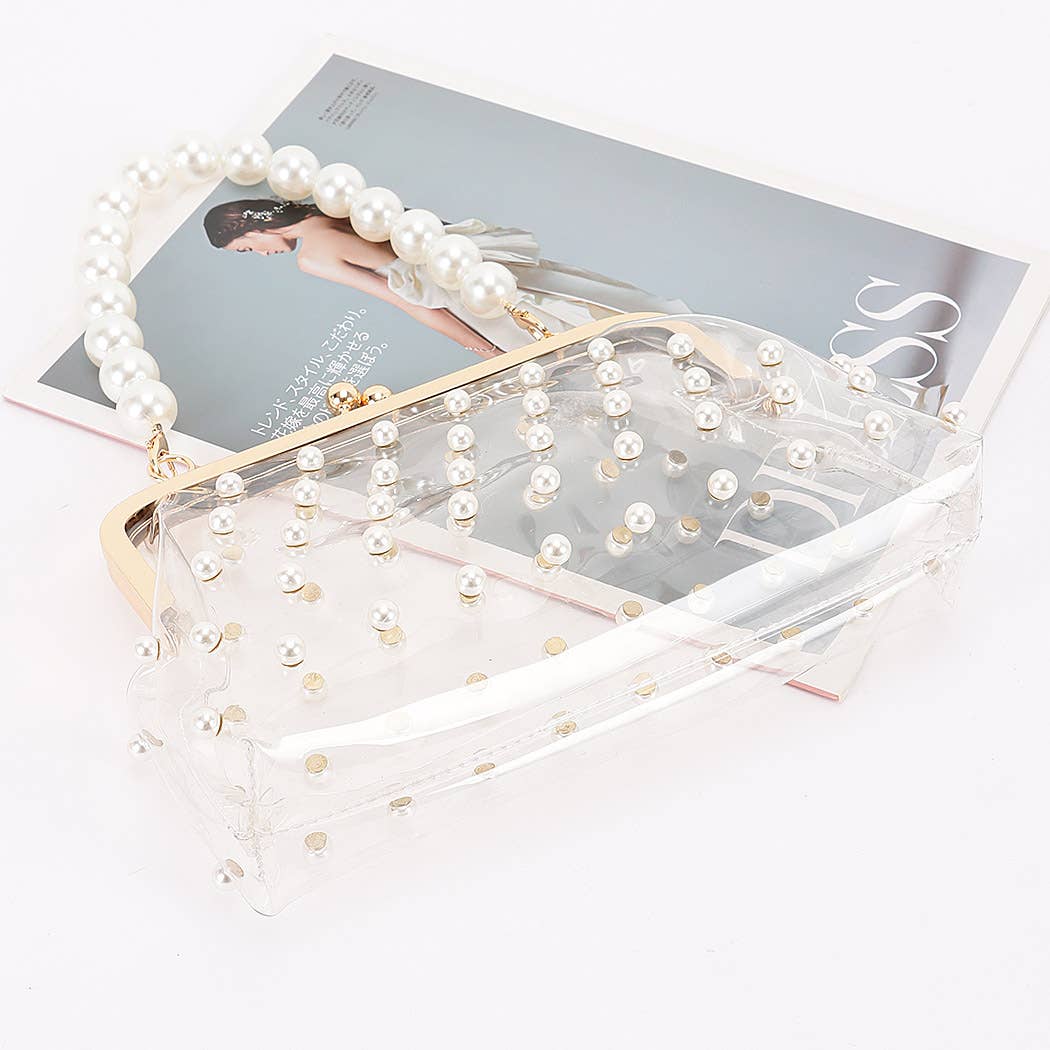Genevieve Mini Clear Purse Clutch