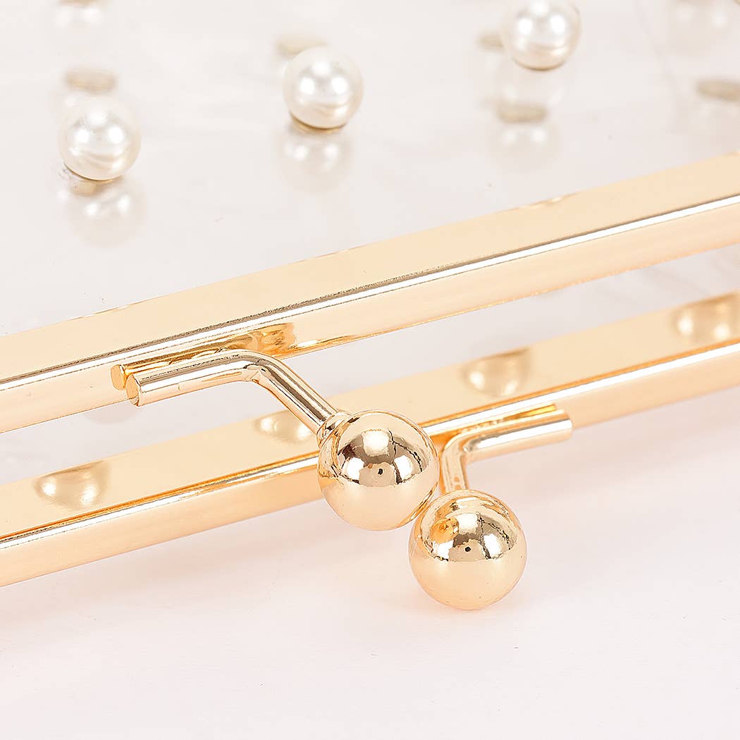 Genevieve Mini Clear Purse Clutch