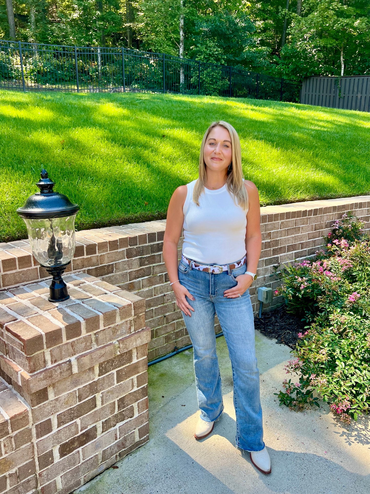 Blue Wild Indigo Bootcut Clean Hem