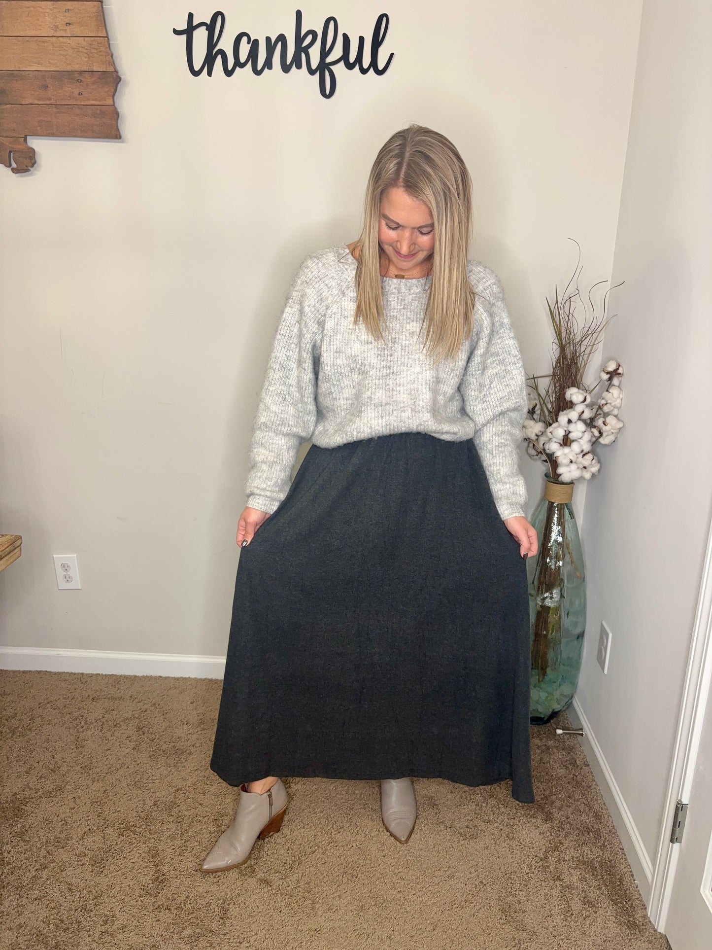 Hawthorne Maxi Jersey Skirt