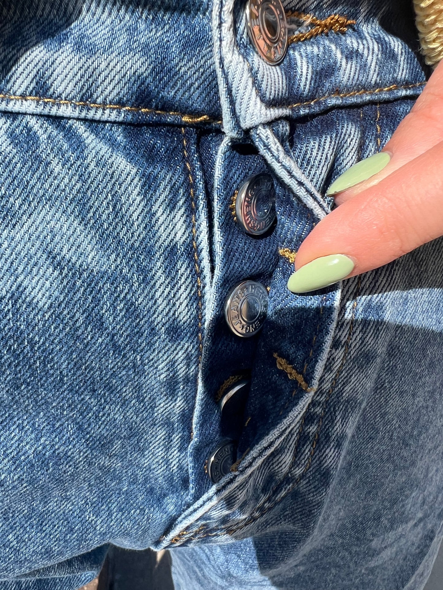 Agapanthus Floral Print Barrel Jeans