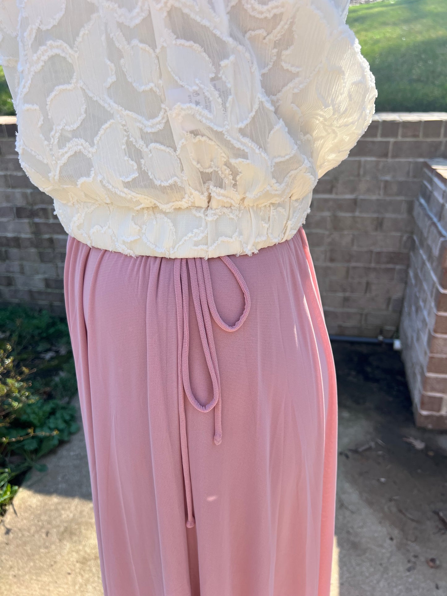 Coreopsis flowy mesh skirt