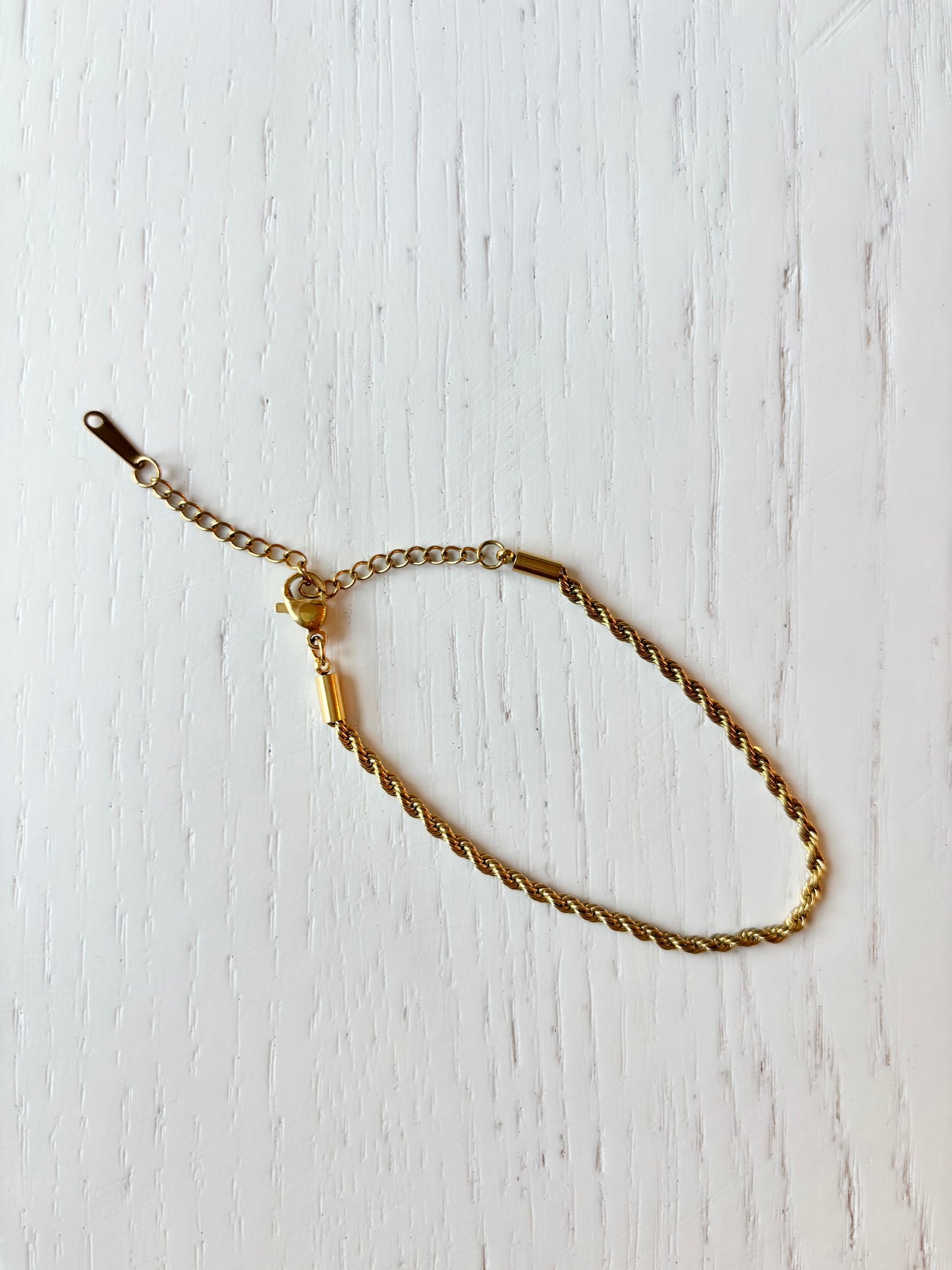 Gold Rope Bracelet