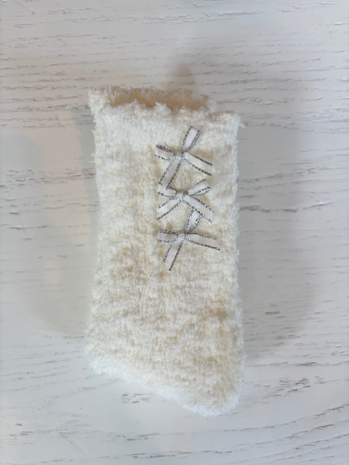 Cozy Bow Socks