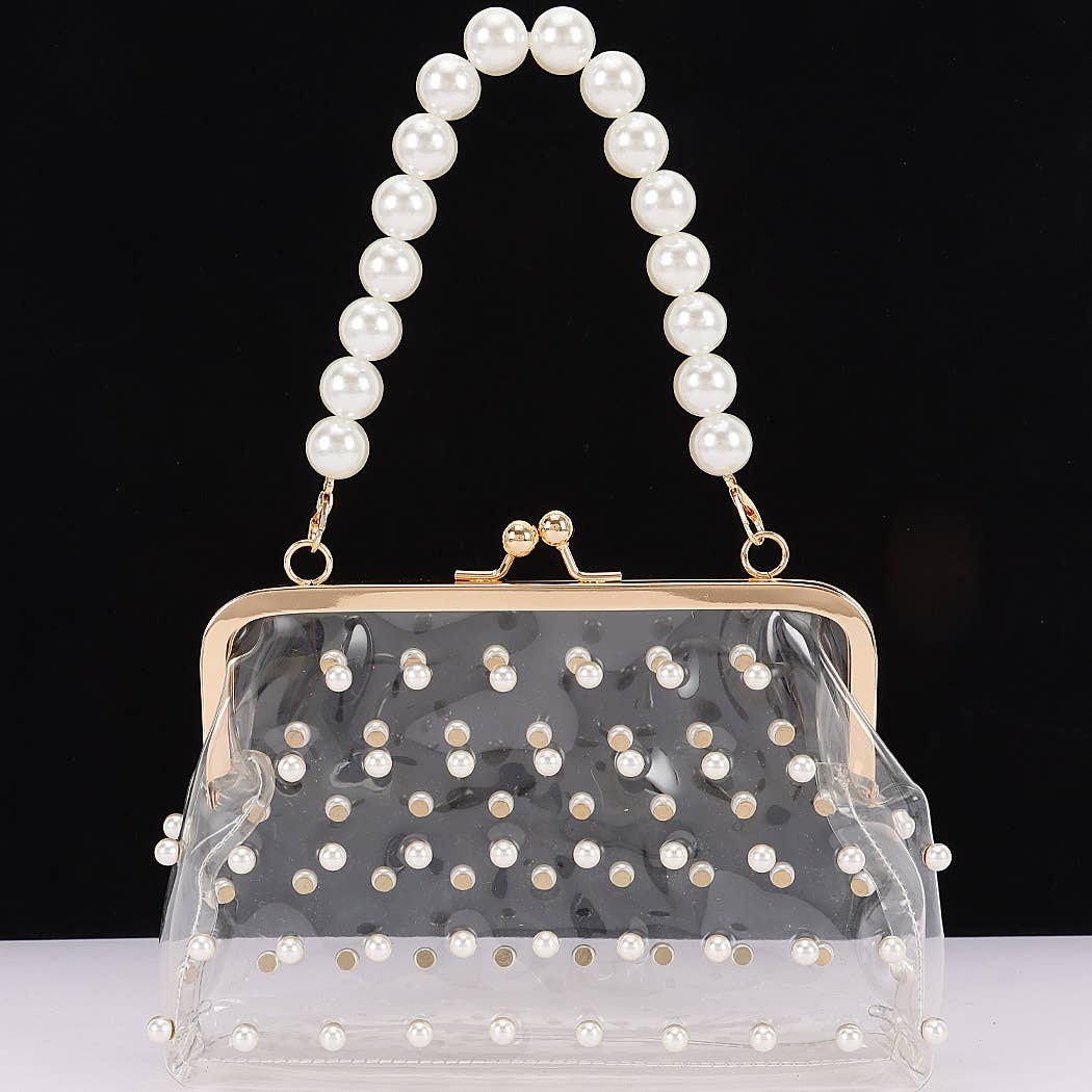 Genevieve Mini Clear Purse Clutch