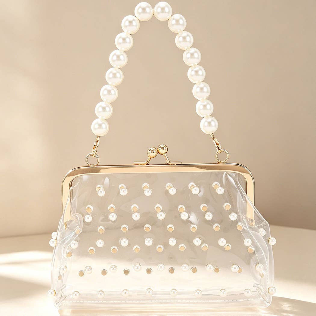 Genevieve Mini Clear Purse Clutch