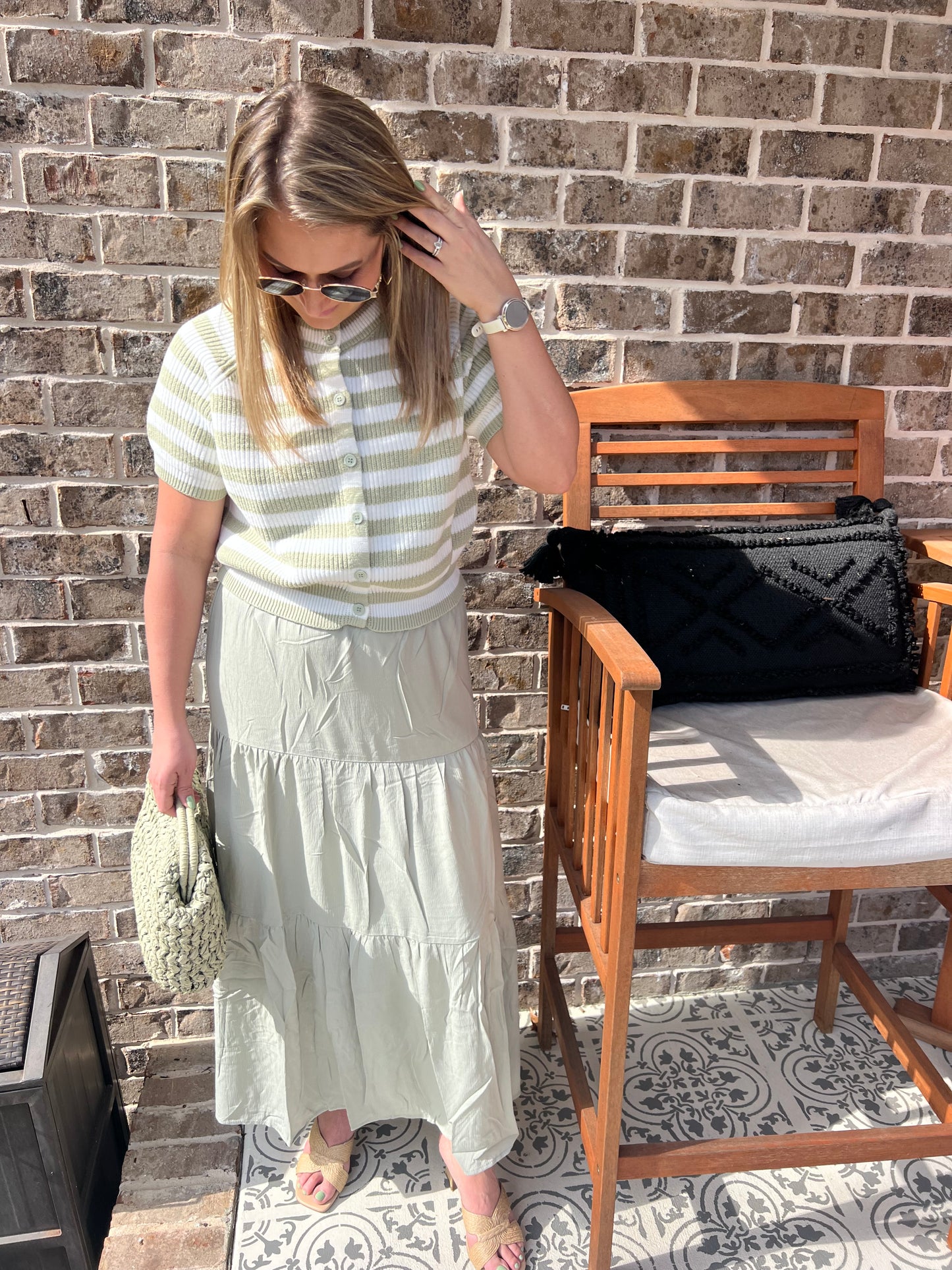 Lantana Tiered Maxi Skirt