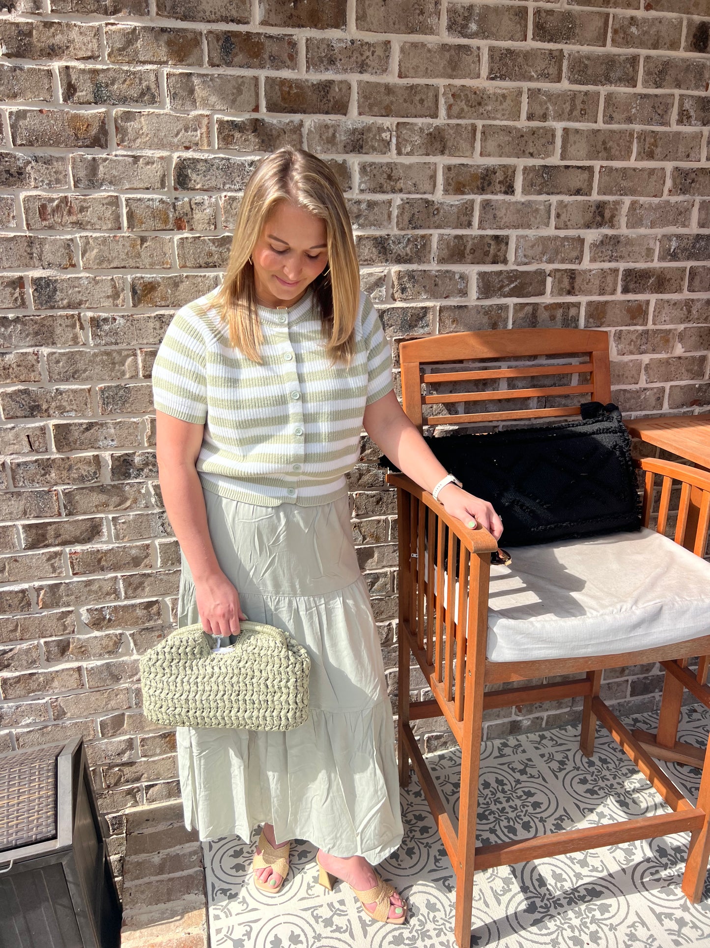 Elaina Woven Texture Crossbody