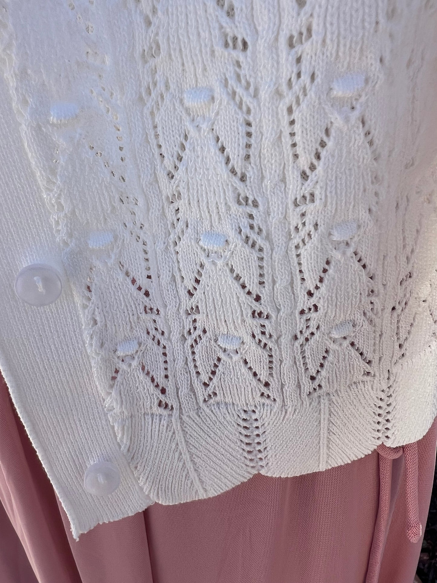 Edelweiss Pointelle Cardigan