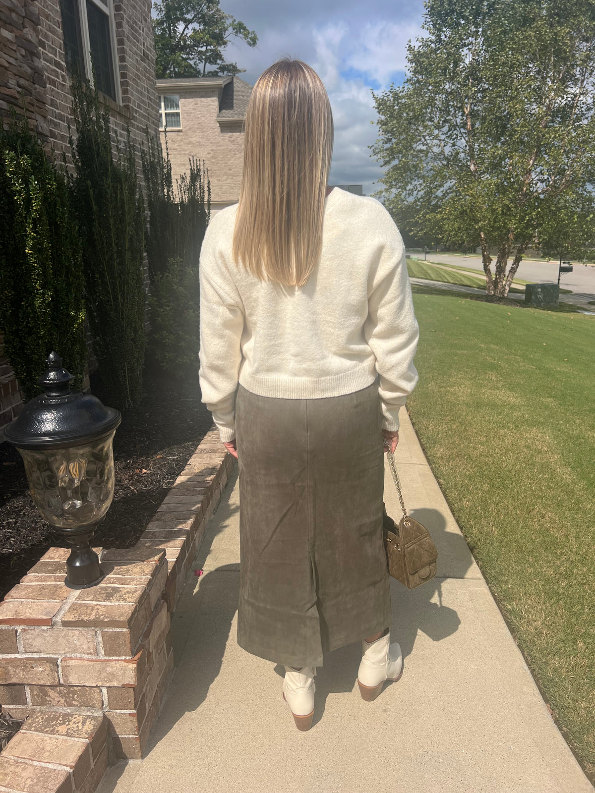 Alyssum Reversible Bow Tie Sweater