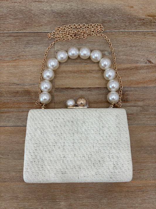 Isabella Pearl Handle Minaudiere