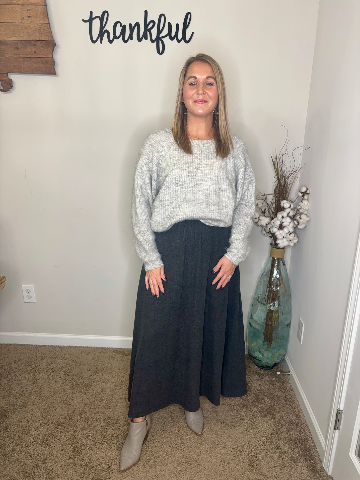 Hawthorne Maxi Jersey Skirt