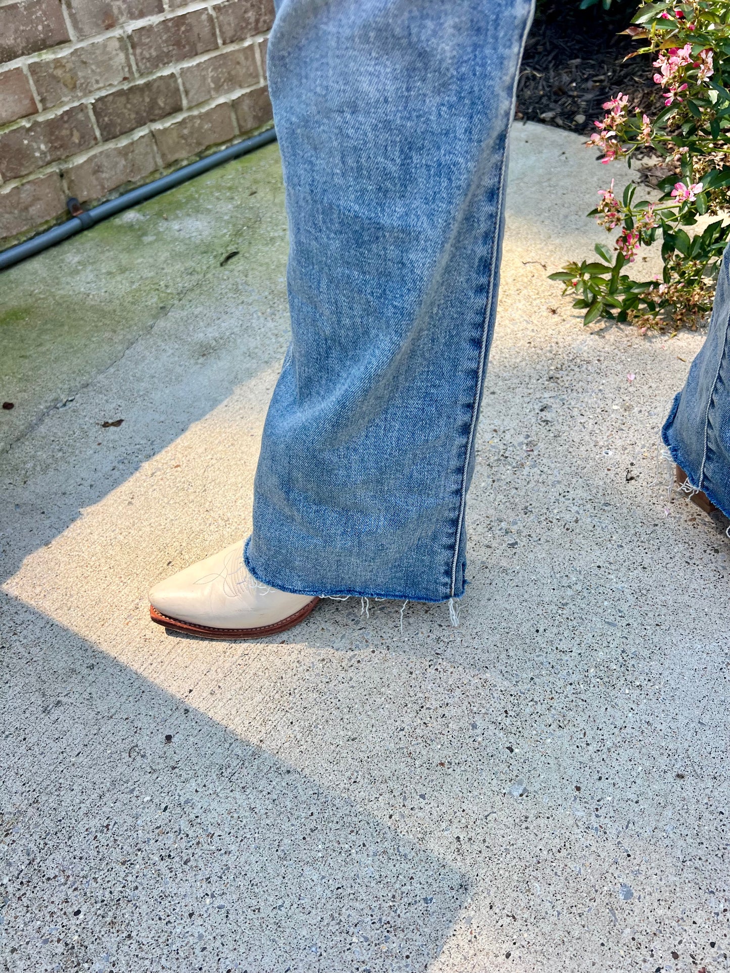 Blue Wild Indigo Bootcut Clean Hem