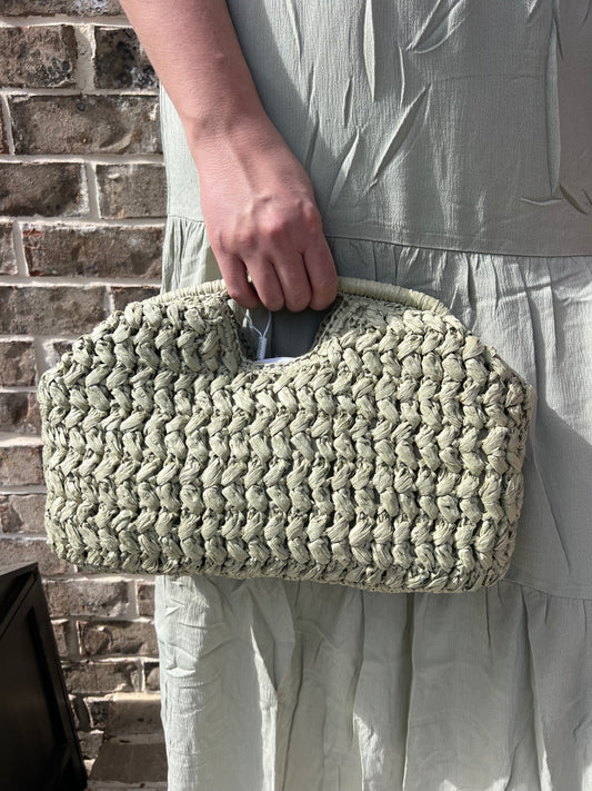 Elaina Woven Crossbody Handbag