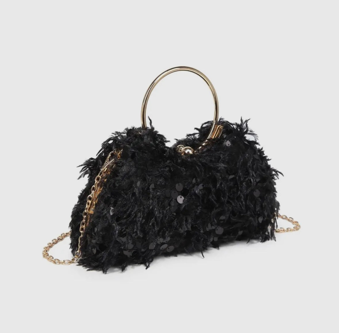 Courtney Textured Evening Bag