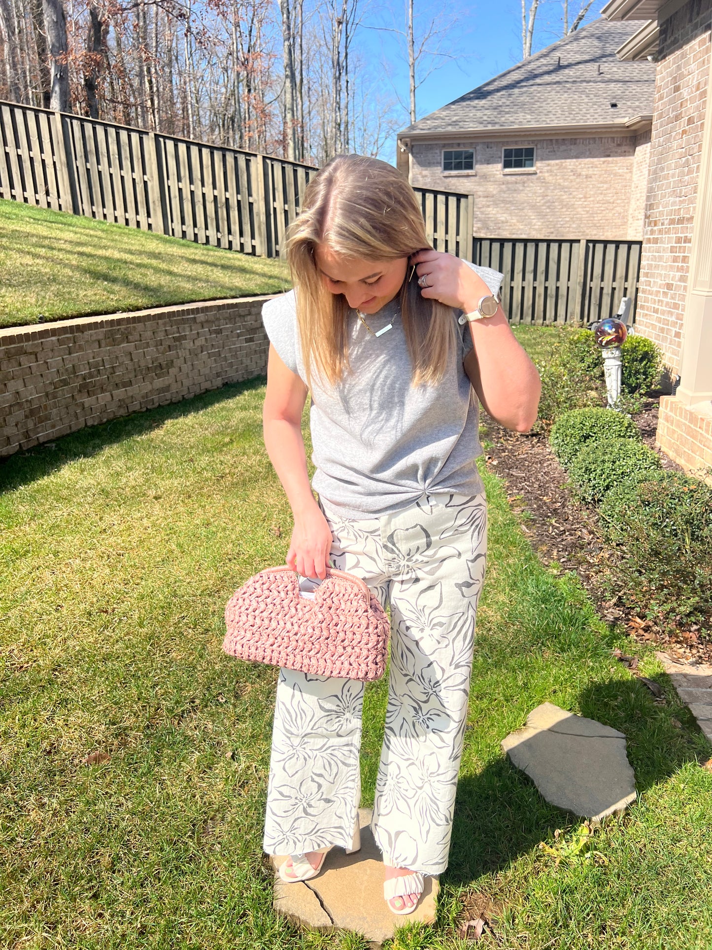 Elaina Woven Texture Crossbody