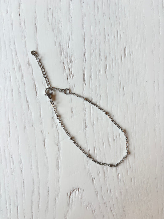 Silver Ball Bracelet