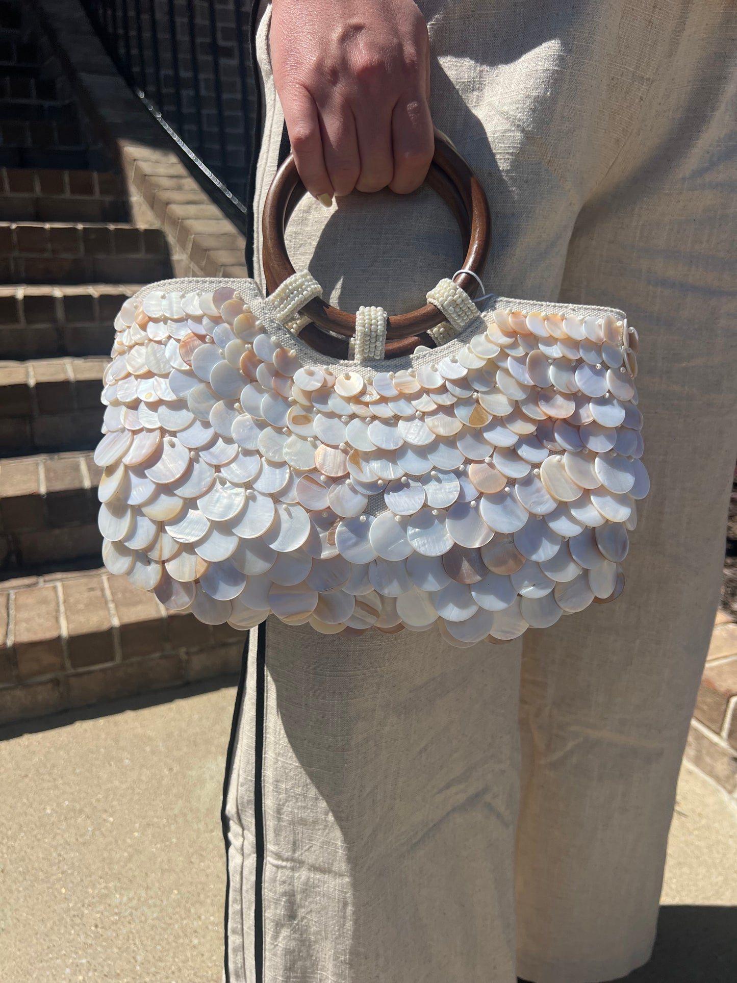 Scarlett Seashell Evening Bag