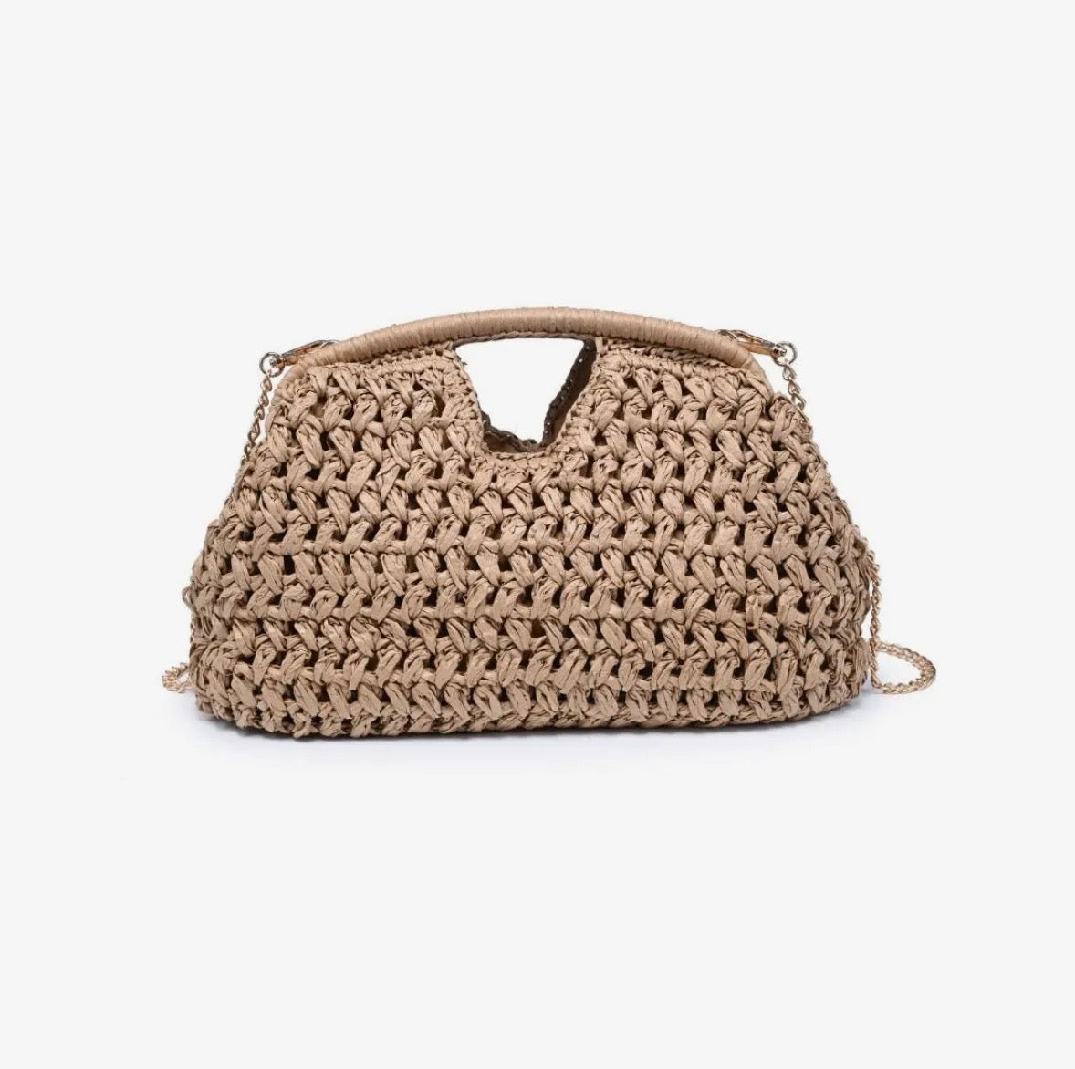 Elaina Woven Crossbody Handbag