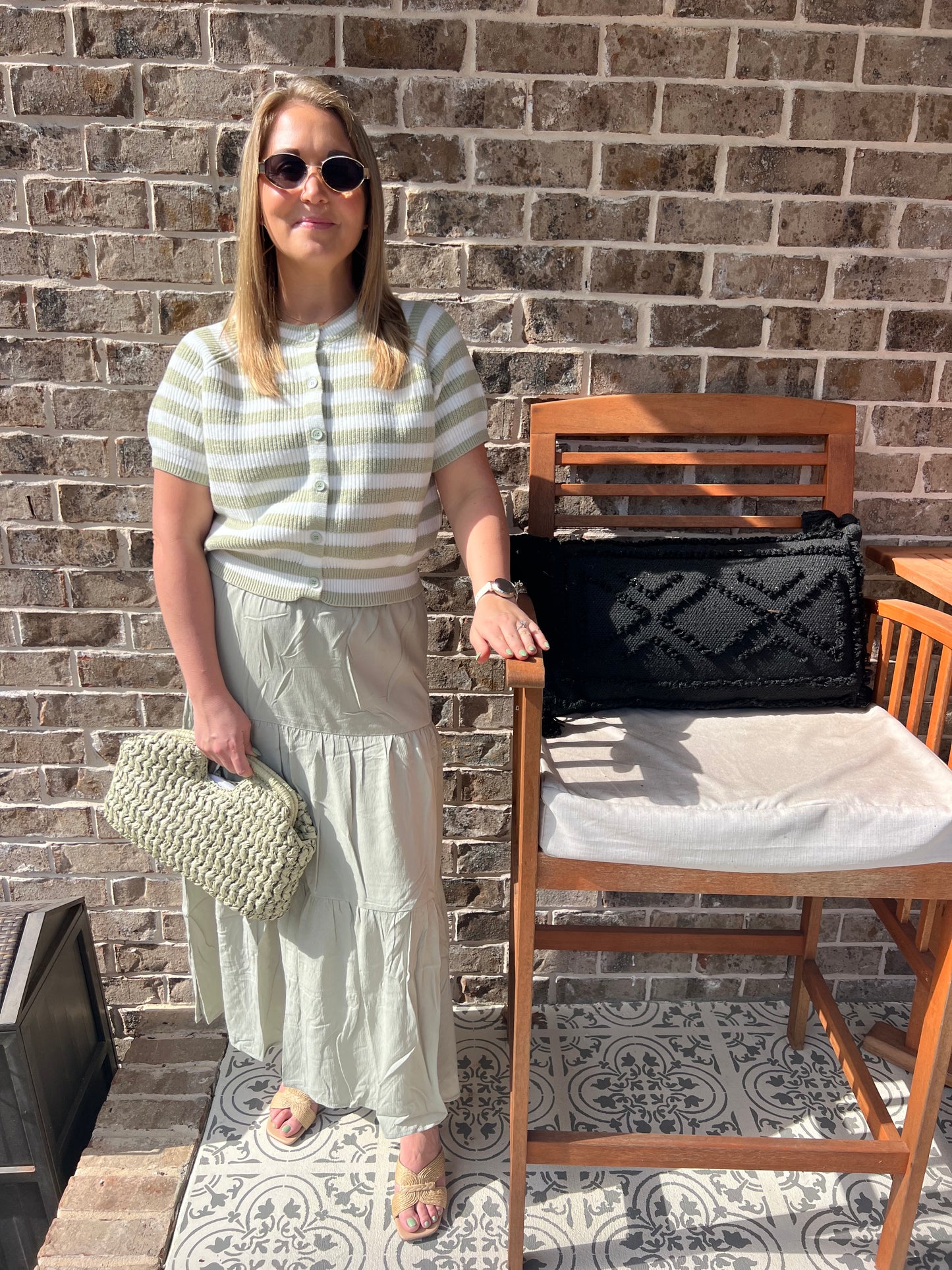 Lantana Tiered Maxi Skirt